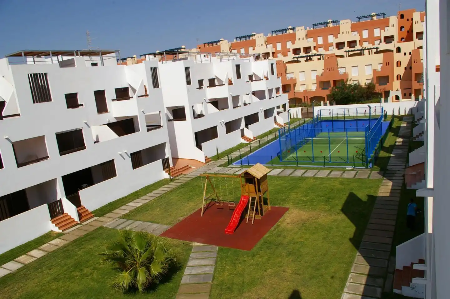 Garden of Flat for rent in Vera