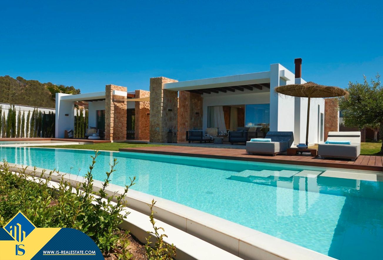 Swimming pool of House or chalet for sale in Sant Josep de sa Talaia  with Air Conditioner, Heating and Private garden