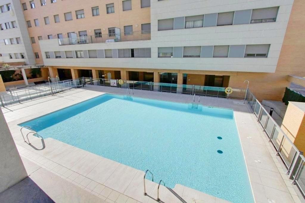 Swimming pool of Study for sale in Málaga Capital  with Air Conditioner, Heating and Storage room