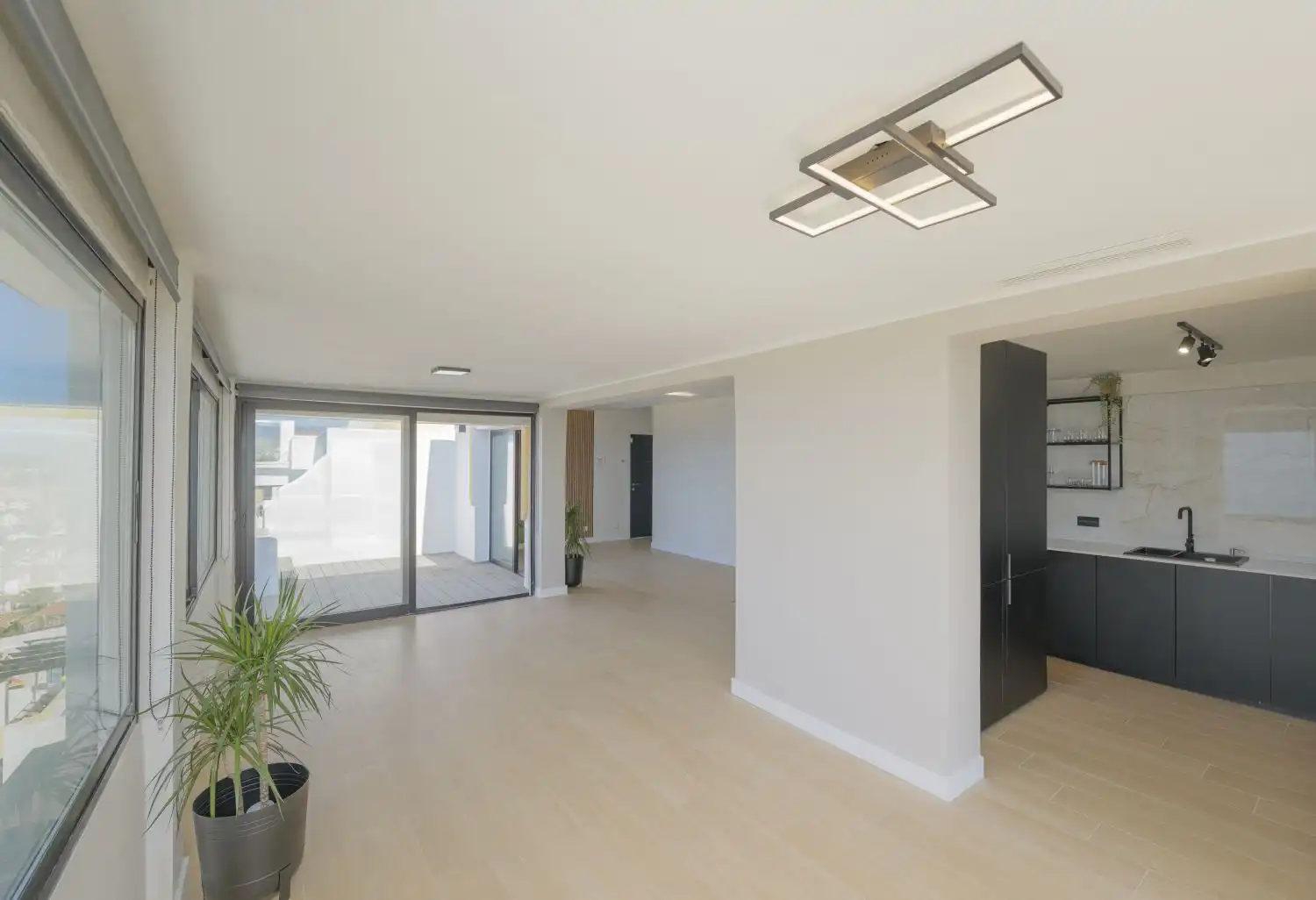 Living room of Attic for sale in Mijas  with Heating, Terrace and Community pool