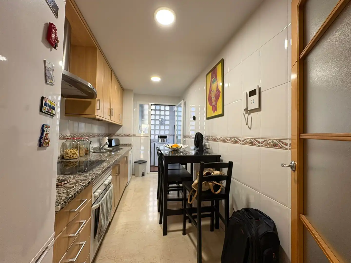 Küche von Erdgeschoss zum Verkauf in Benalmádena mit Terrasse, Möbliert und Gemeinschaftspool