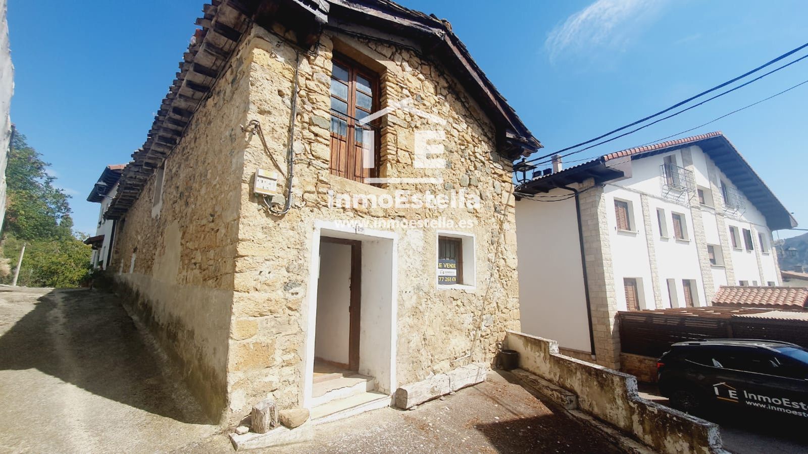 Vista exterior de Casa o chalet en venta en Salinas de Oro / Jaitz con Calefacción