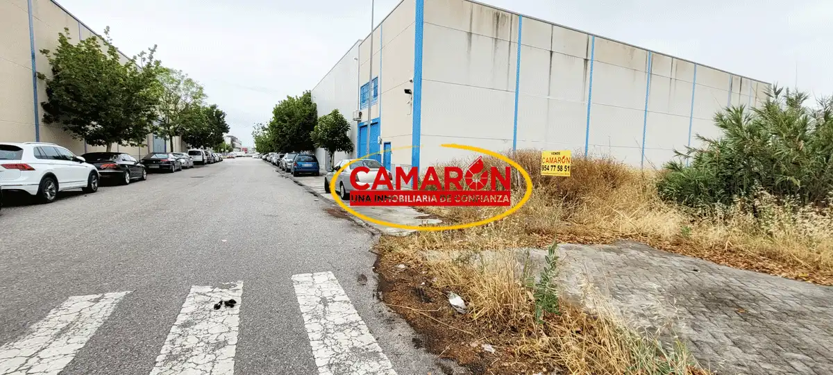 Außenansicht von Fabrik Grundstücke zum Verkauf in Palomares del Río