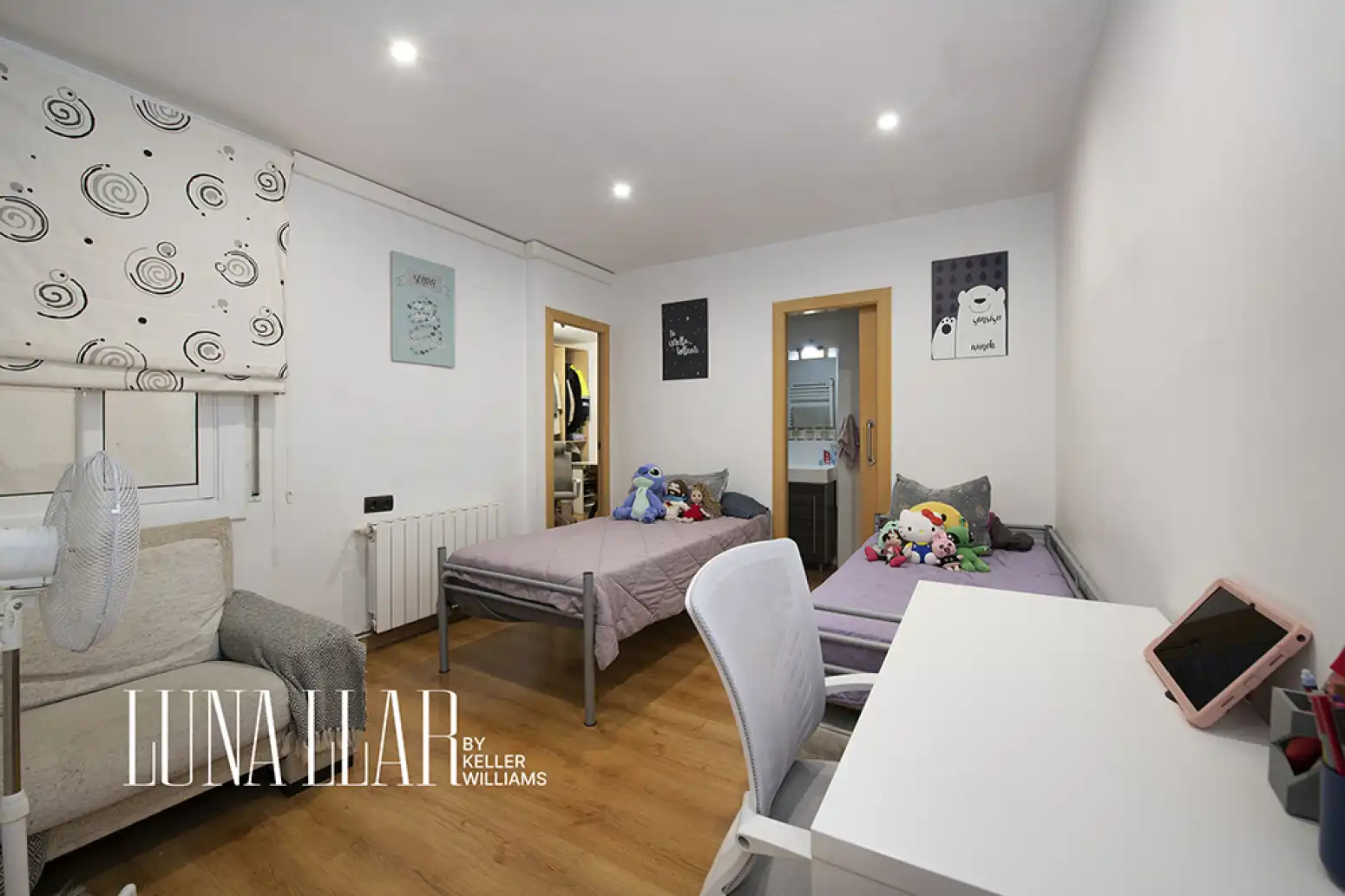 Schlafzimmer von Wohnung zum Verkauf in Gavà mit Klimaanlage, Heizung und Parkett