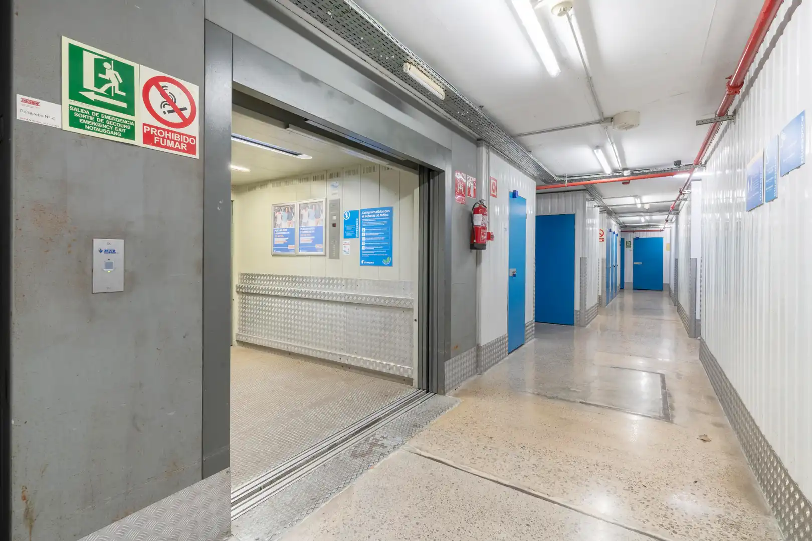 Traster de lloguer en Badalona amb Alarma