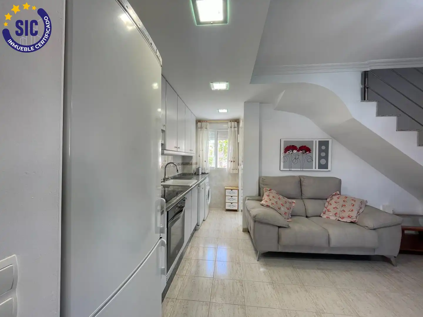 Cocina de Casa adosada en venta en Oropesa del Mar / Orpesa con Aire acondicionado, Calefacción y Terraza