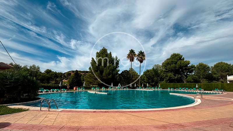 Swimming pool of Flat for sale in Chiva  with Air Conditioner, Heating and Private garden