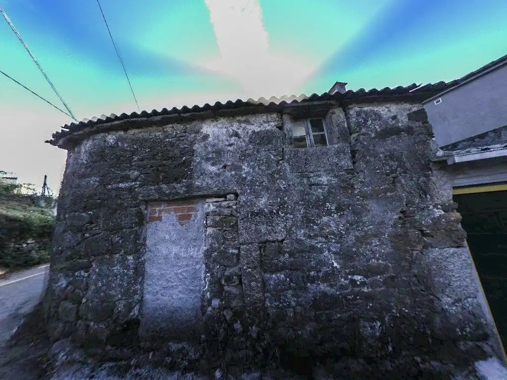 Vista exterior de Casa o xalet en venda en Santiago de Compostela 