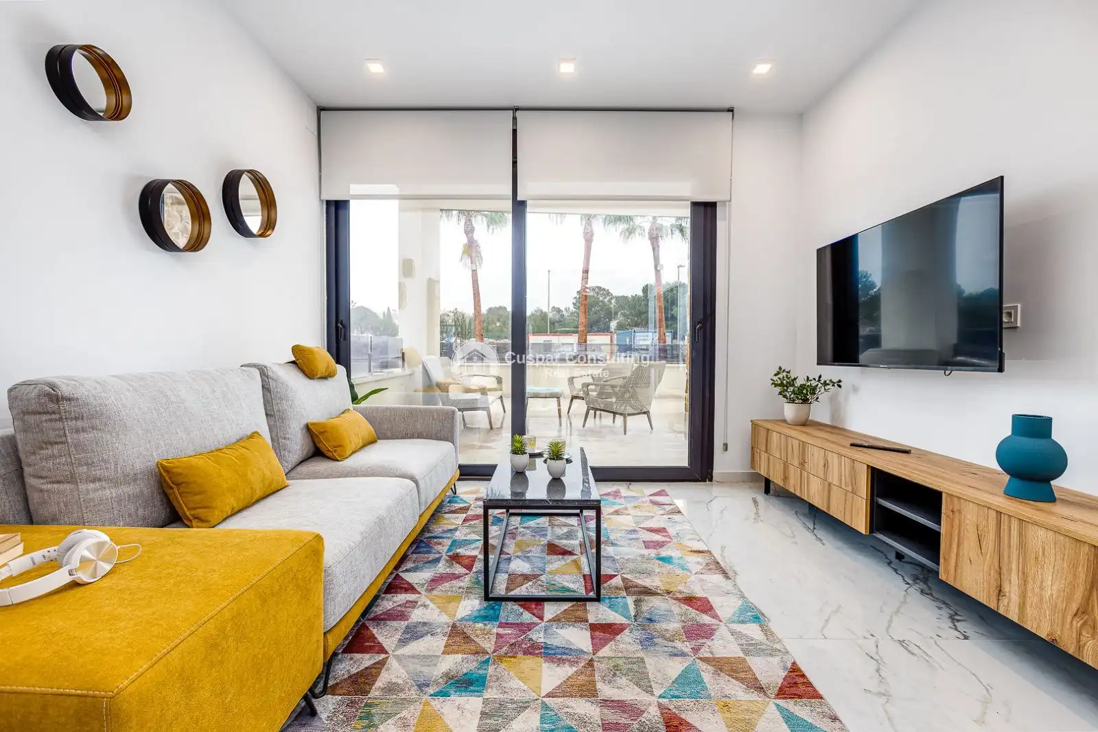 Living room of Apartments for sale in Rojales  with Air Conditioner, Heating and Terrace