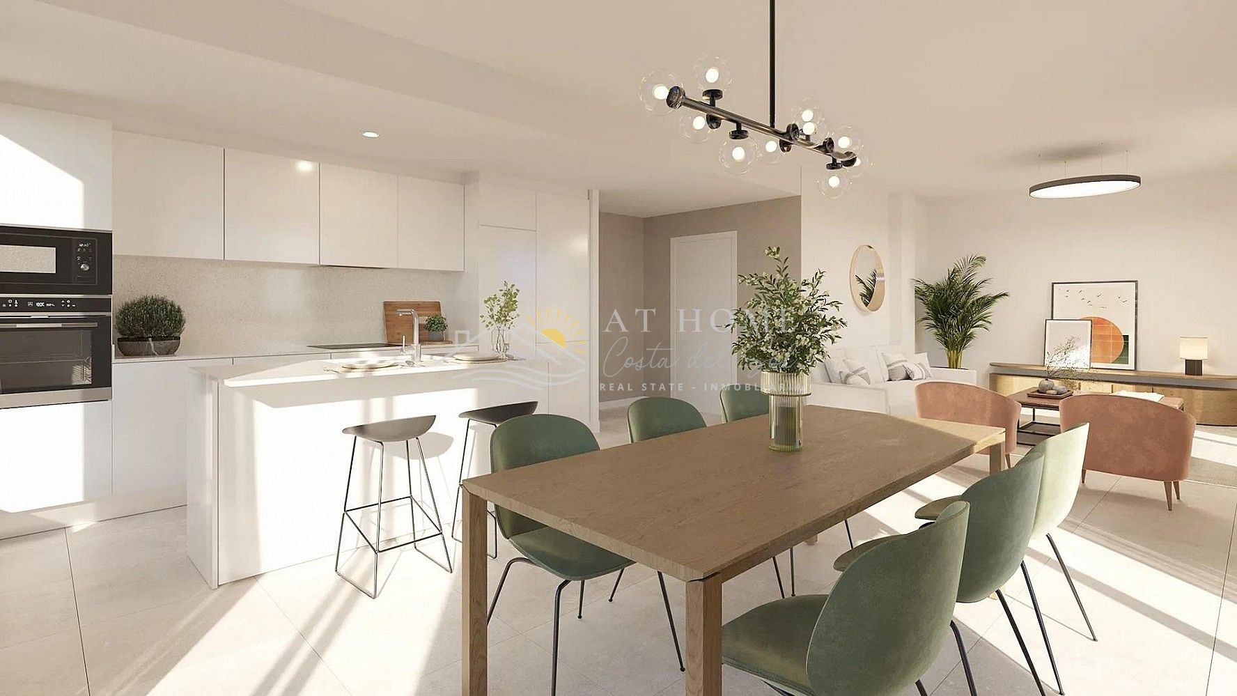 Cuina de Apartament en venda en Estepona amb Aire condicionat, Calefacció i Terrassa