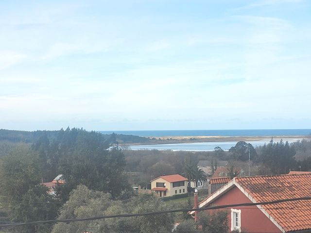 Vista exterior de Casa adosada en venta en Valdoviño con Jardín privado, Trastero y Amueblado