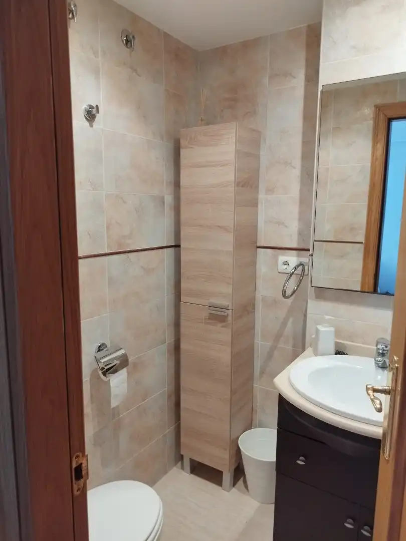 Badezimmer von Wohnungen zur Miete in Oropesa del Mar / Orpesa mit Klimaanlage, Heizung und Terrasse