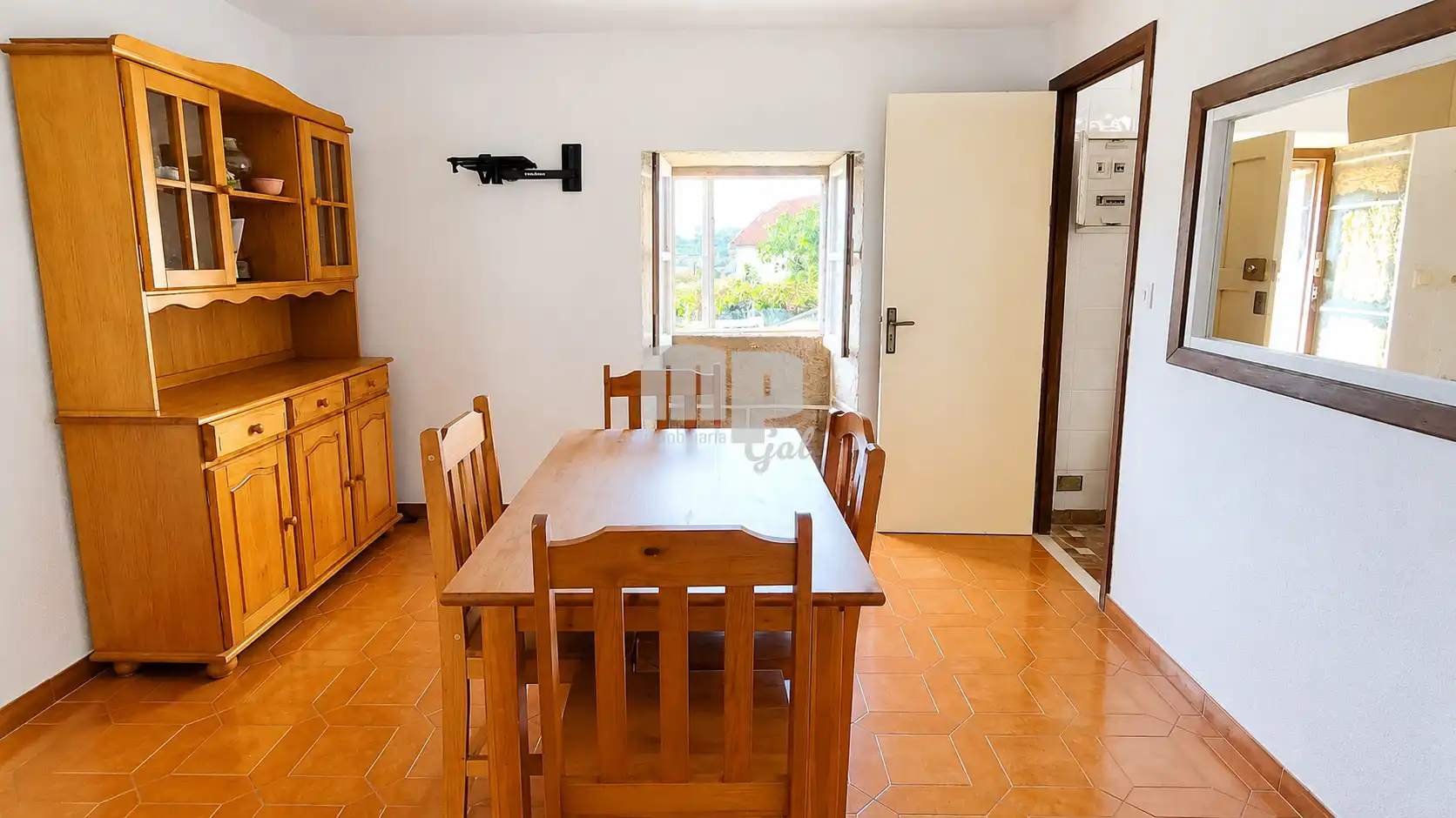 Dining room of Country homes for sale in Pazos de Borbén  with Storage room