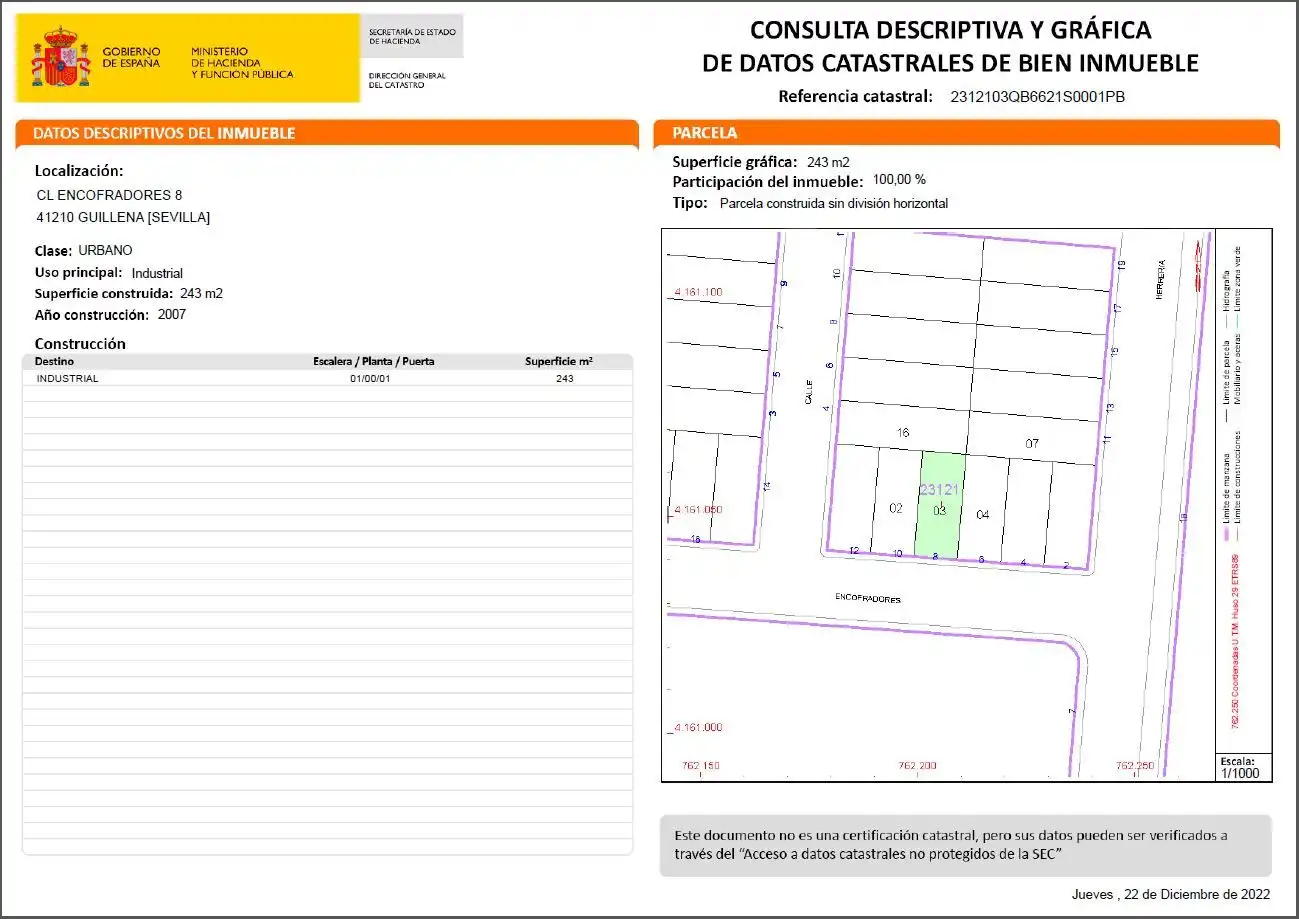 Industrial buildings for sale in Guillena