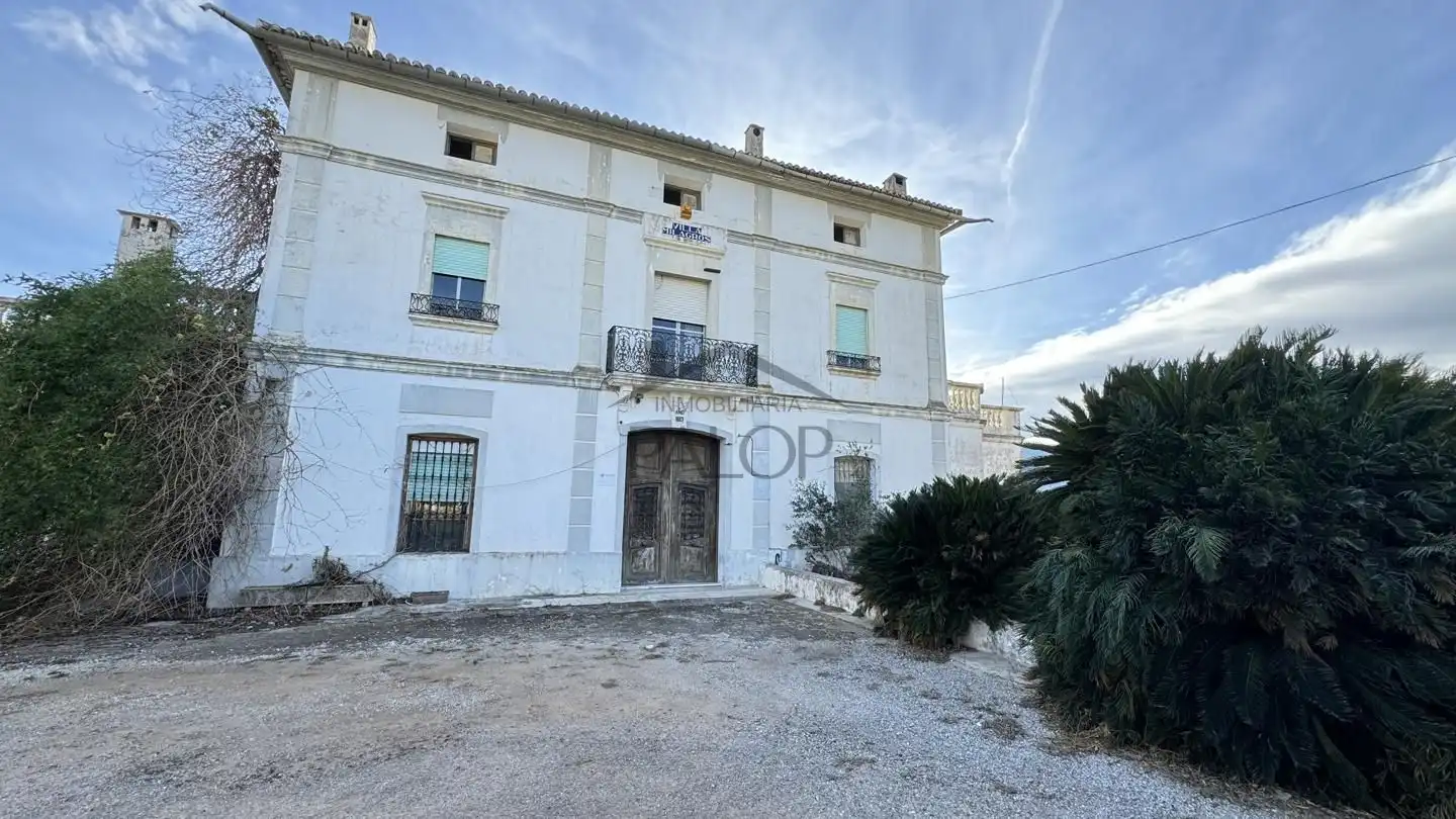 Vista exterior de Finca rústica en venta en Benifairó de la Valldigna con Terraza