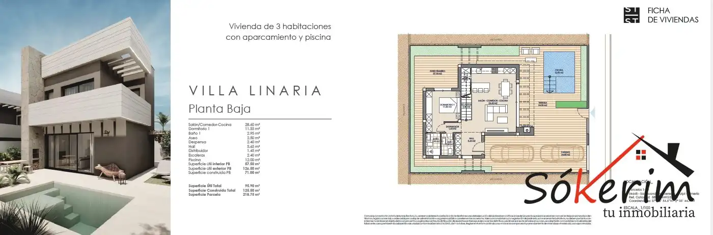 Haus mit Pool zum Verkauf in San Juan de los Terreros, imagen 30