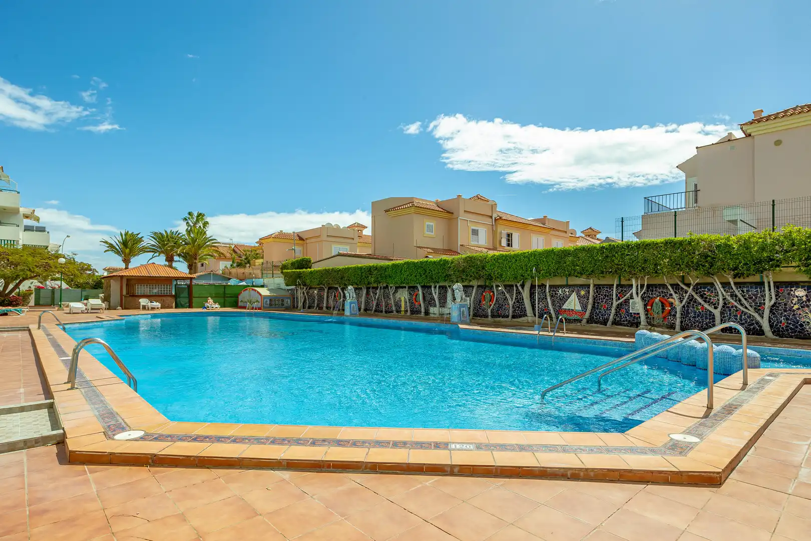 Piscina de Piso en venta en San Bartolomé de Tirajana con Terraza, Piscina y Amueblado