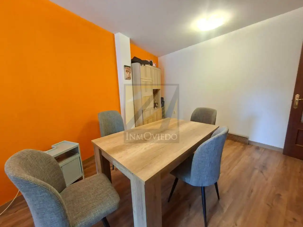 Dining room of Flat for sale in Gijón   with Heating, Storage room and Furnished