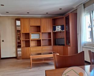 Sala d'estar de Pis de lloguer en Valladolid Capital amb Calefacció i Moblat