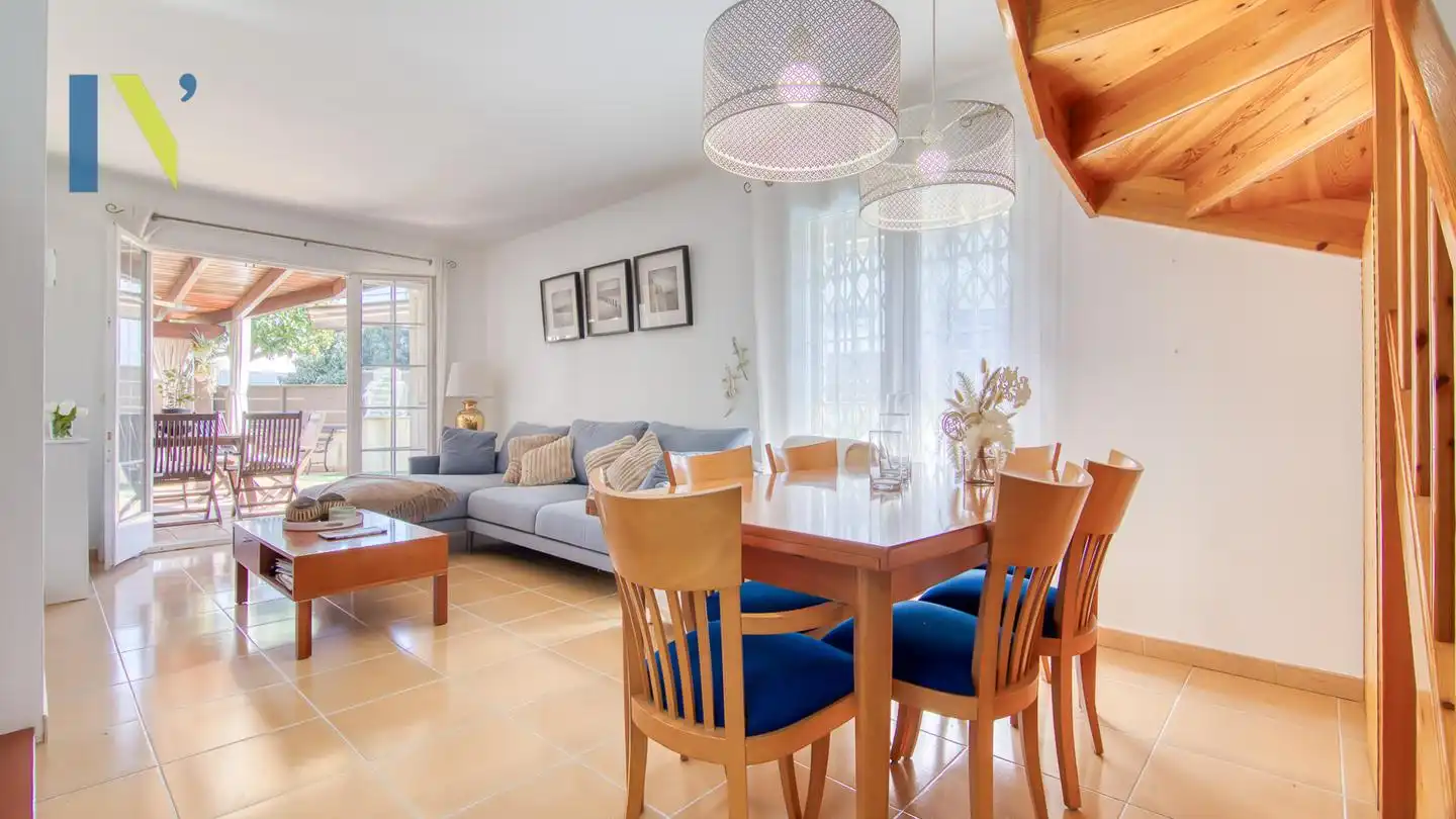Dining room of Detached homes for sale in Vilablareix  with Heating, Private garden and Swimming Pool