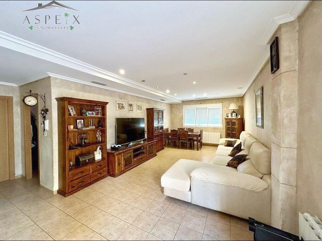 Sala d'estar de Casa o xalet en venda en Aspe amb Aire condicionat, Calefacció i Terrassa