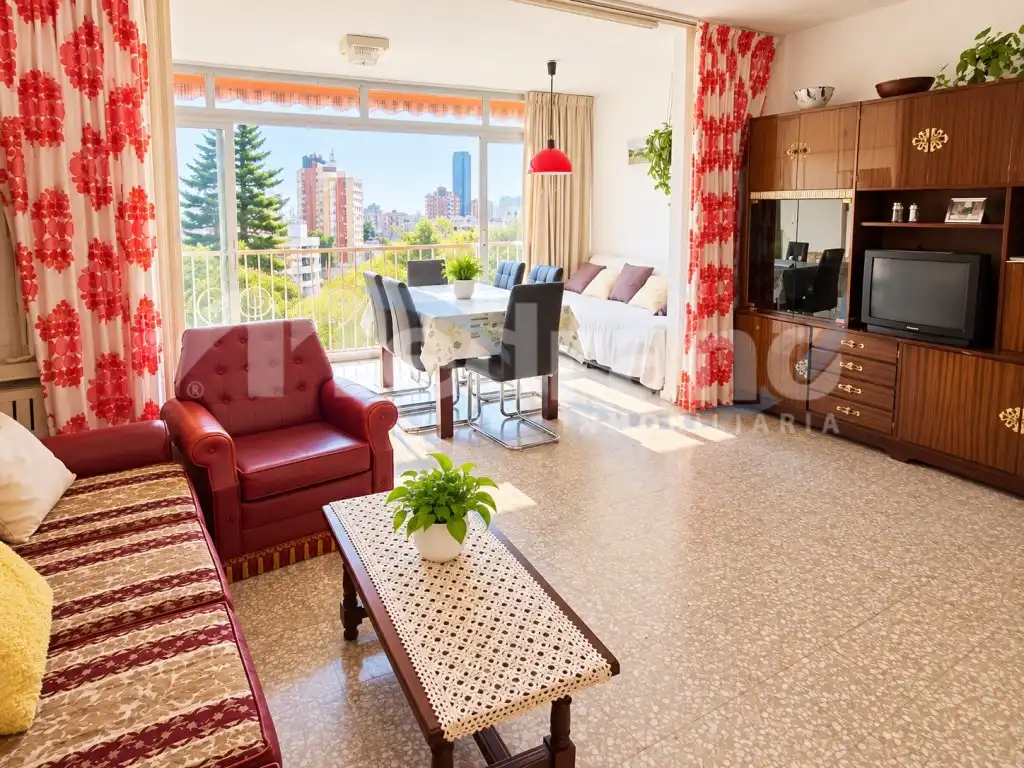 Sala de estar de Apartamento en venta en Benidorm con Terraza, Piscina y Piscina comunitaria