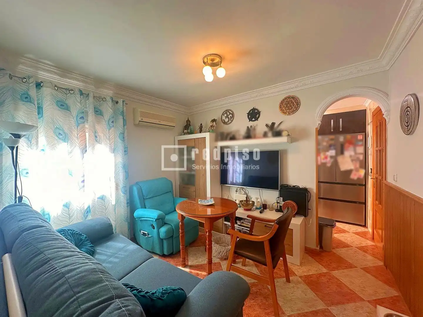 Wohnzimmer von Wohnung zum Verkauf in Málaga mit Klimaanlage, Heizung und Terrasse
