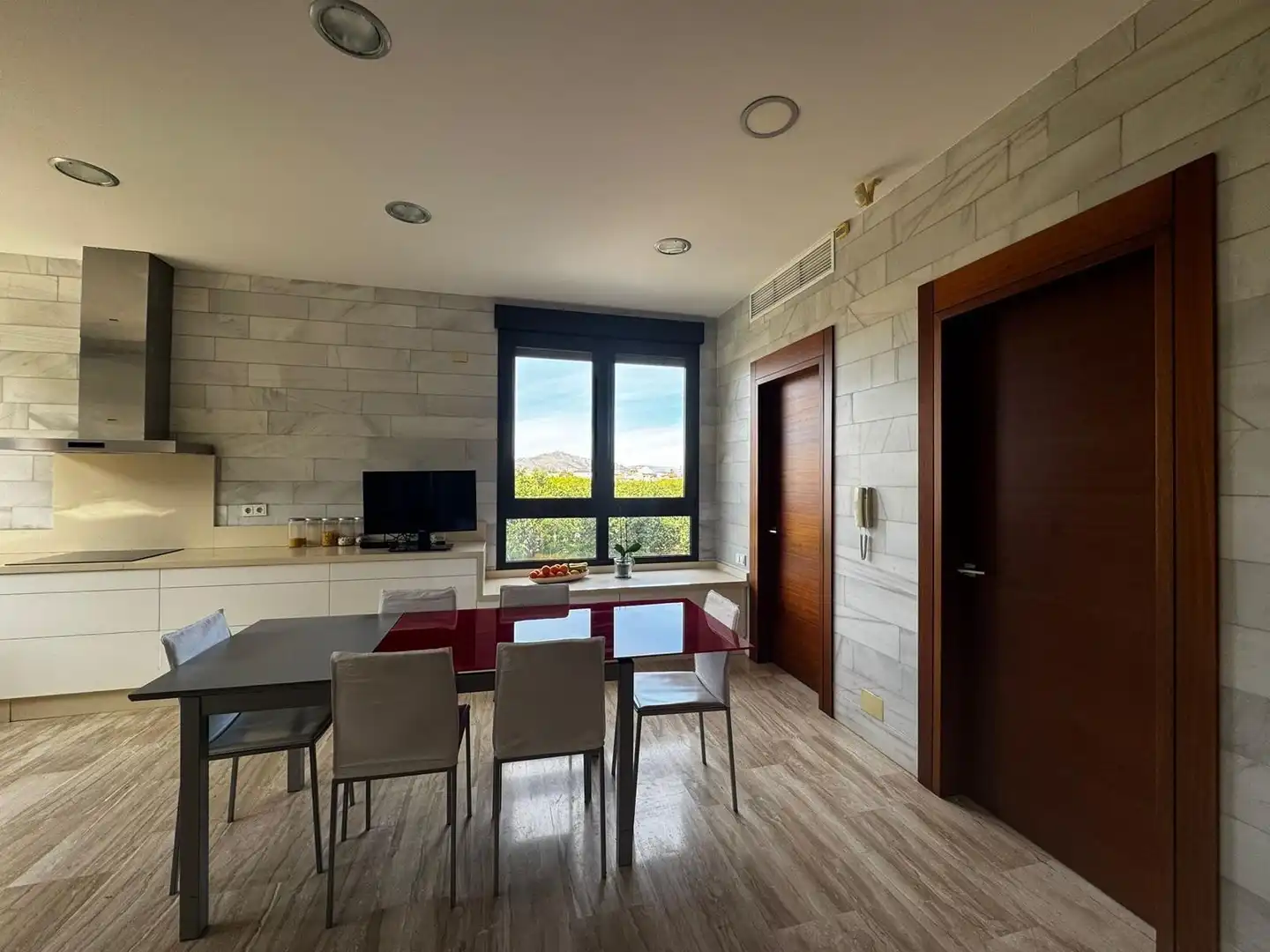 Dining room of Houses for sale in Murcia  with Air Conditioner, Private garden and Terrace