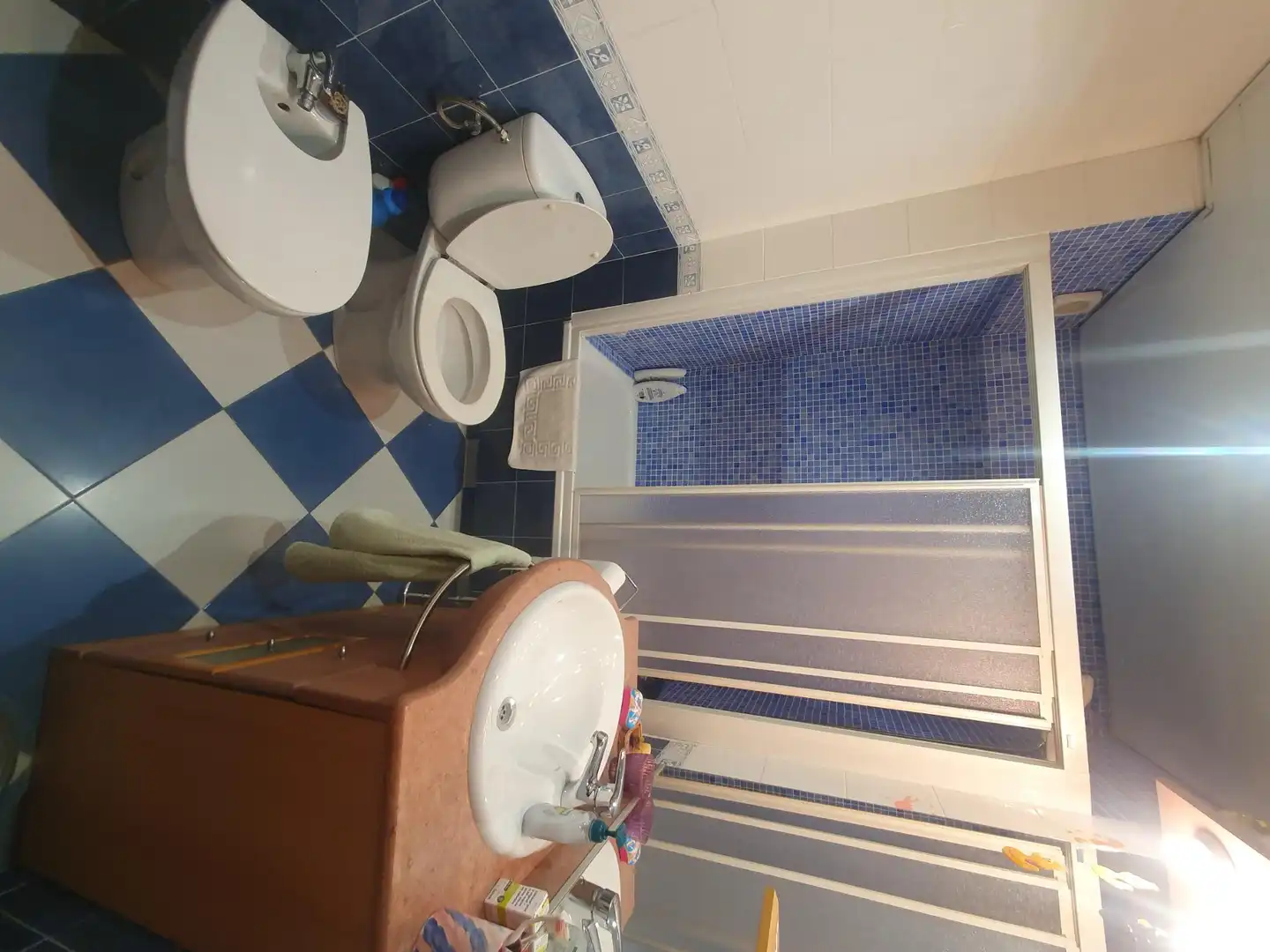 Bathroom of Flat for rent in Mollet del Vallès  with Air Conditioner, Heating and Parquet flooring