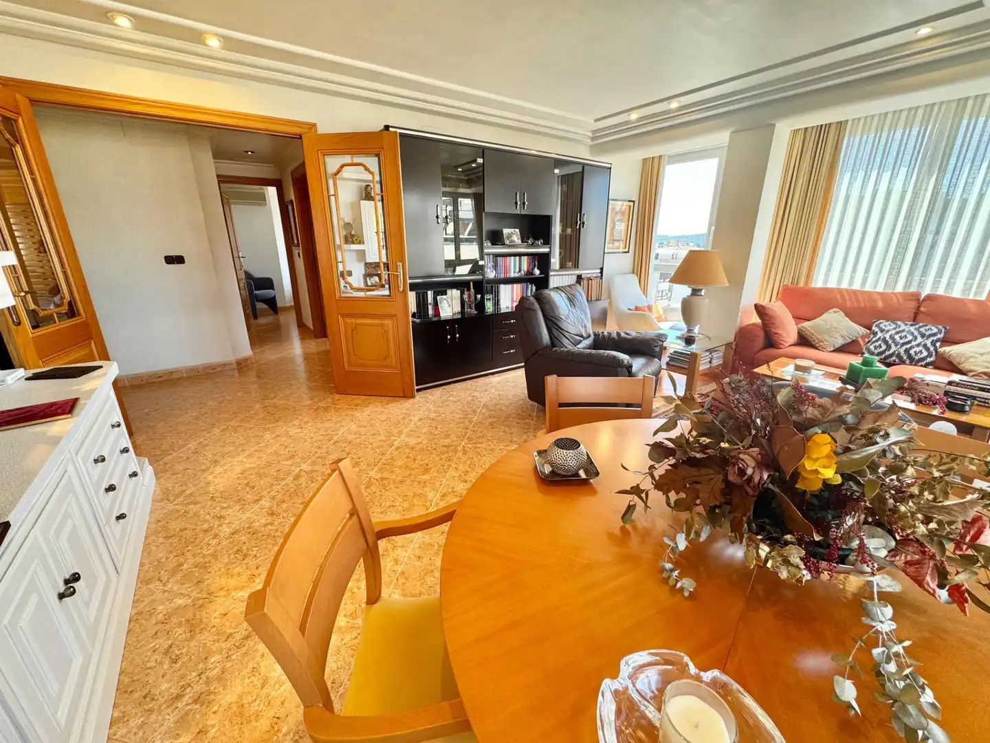 Living room of Flat for sale in Orihuela  with Air Conditioner, Heating and Furnished