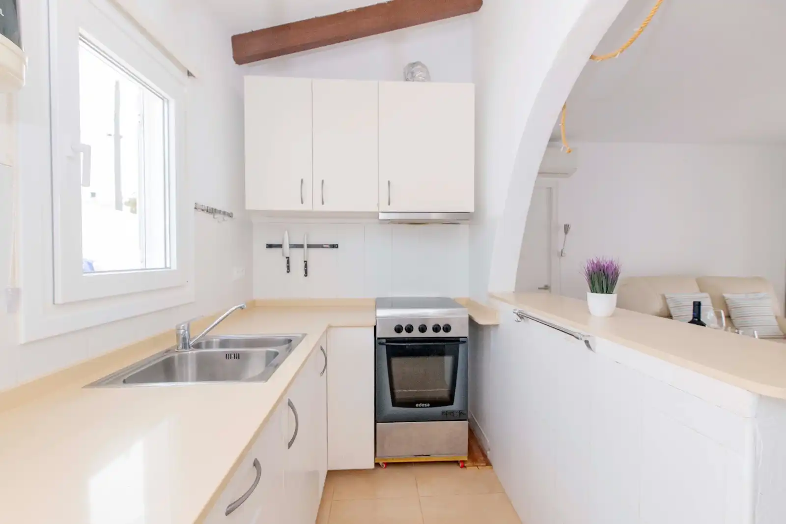 Cuina de Casa o xalet en venda en Alaior amb Aire condicionat, Jardí privat i Terrassa