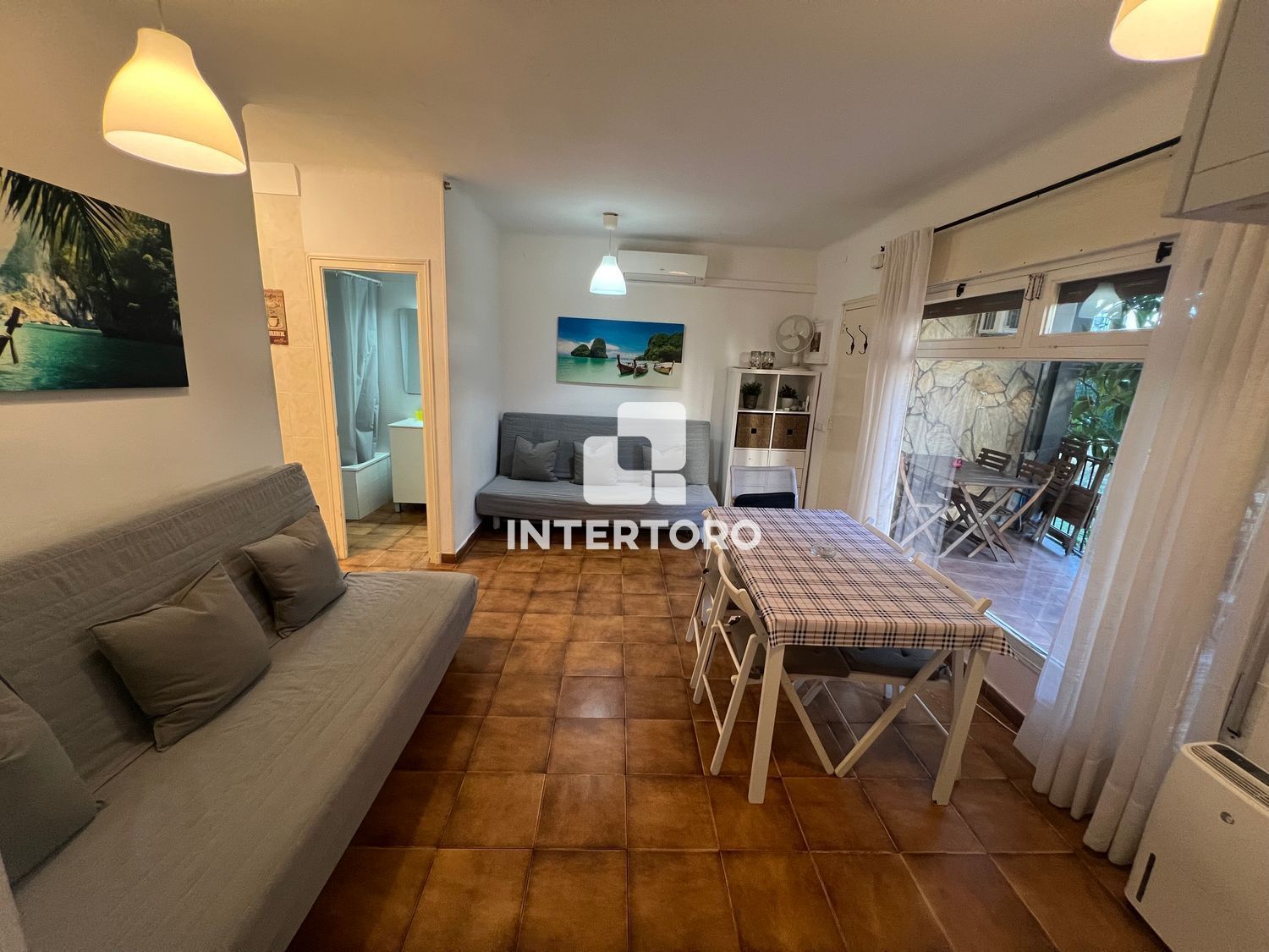 Exterior view of Flat for sale in Castell-Platja d'Aro  with Air Conditioner, Heating and Private garden