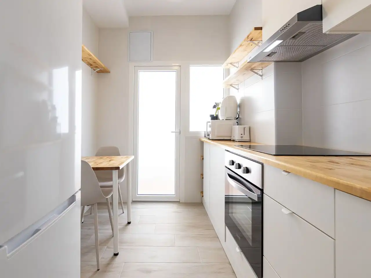 Kitchen of Flat for share in Murcia  with Air Conditioner, Heating and Terrace