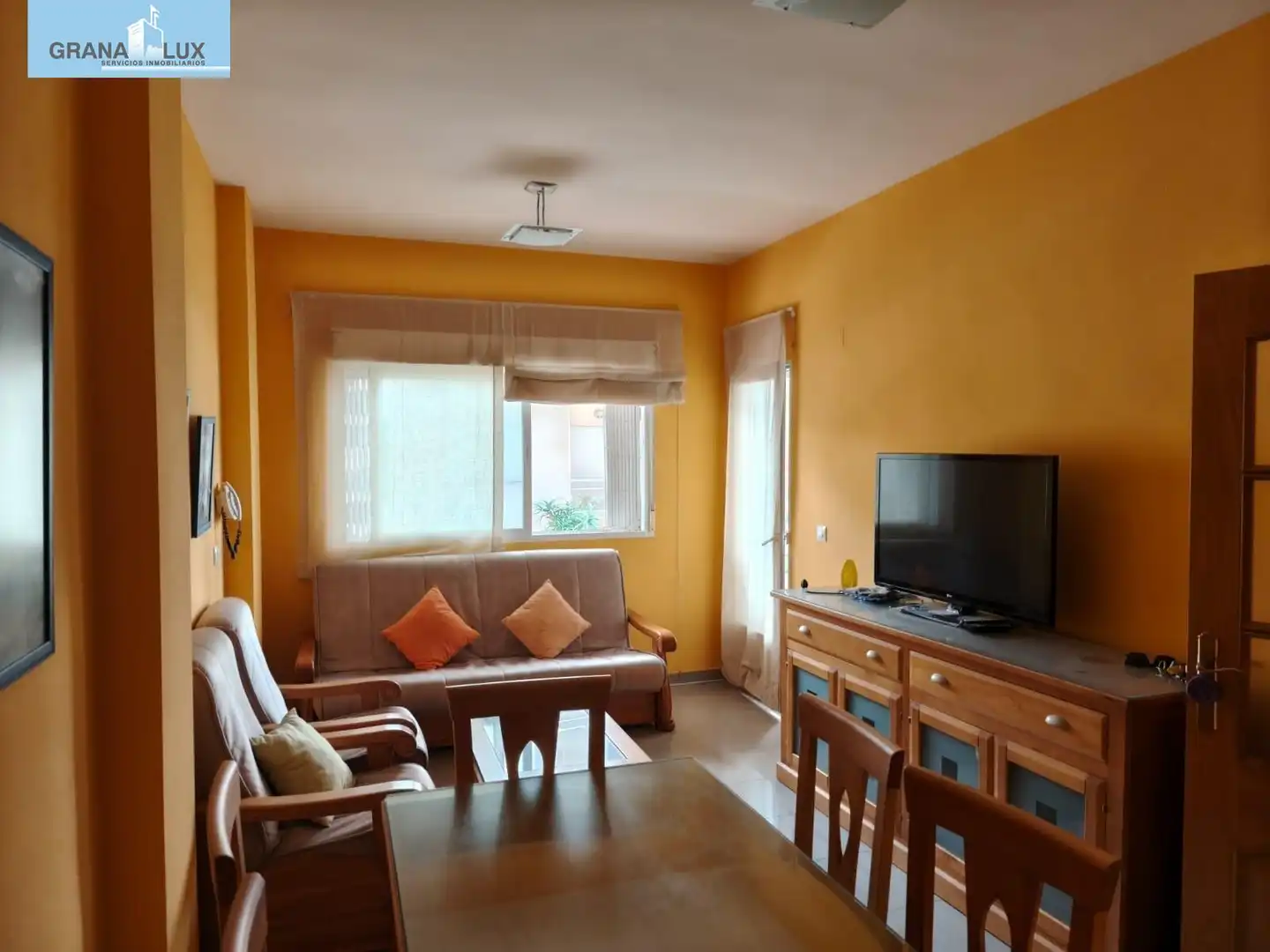 Wohnzimmer von Wohnung zur Miete in Gualchos