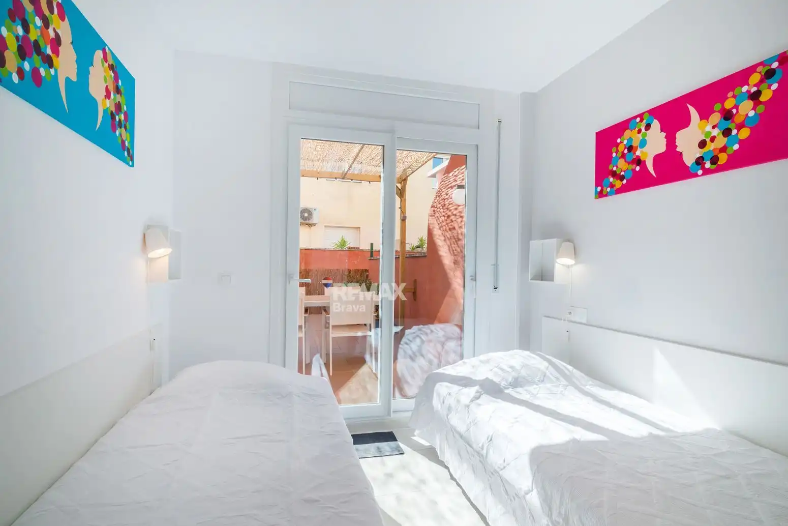 Bedroom of Flat for sale in Roses  with Air Conditioner, Heating and Terrace