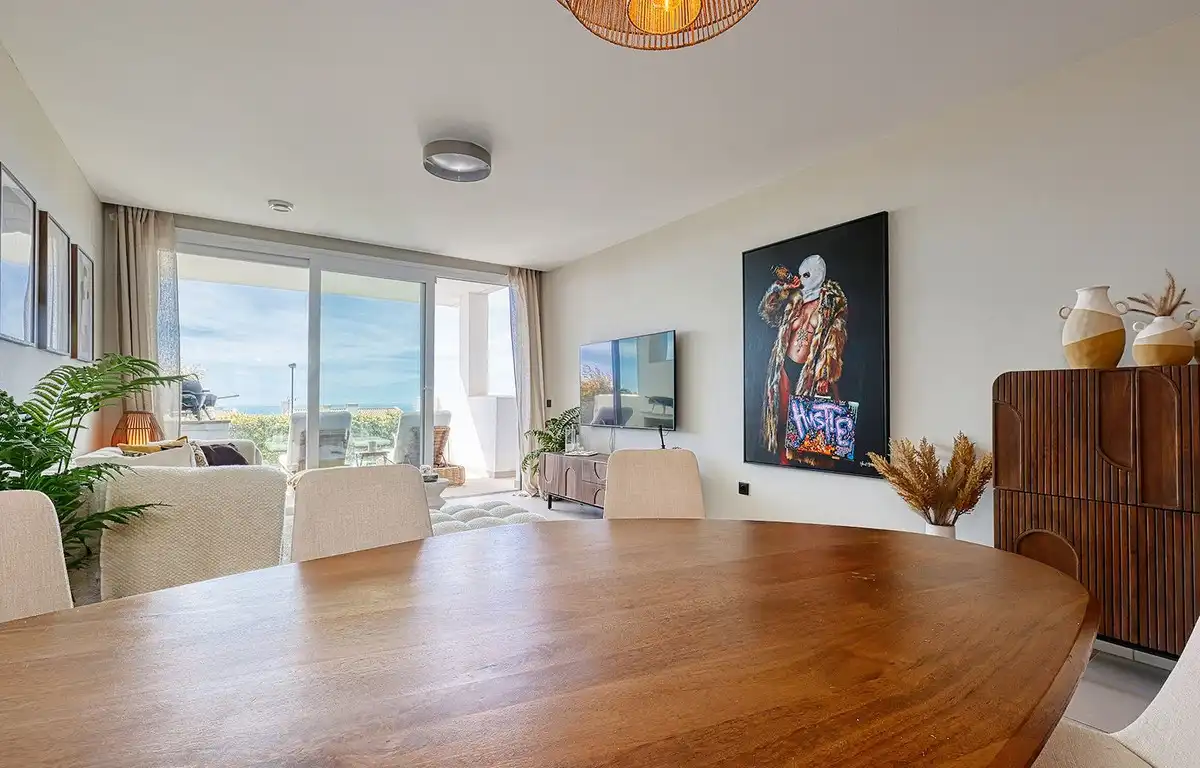 Sala de estar de Planta baja en venta en Benalmádena con Aire acondicionado, Calefacción y Jardín privado