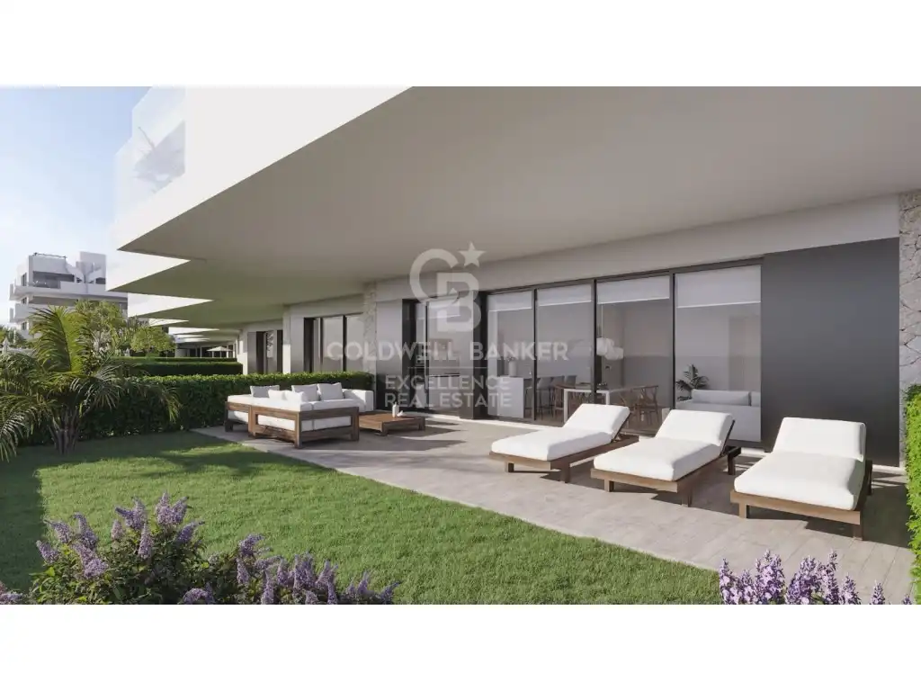 Terrasse von Wohnung zum Verkauf in La Nucia mit Privatgarten, Terrasse und Schwimmbad