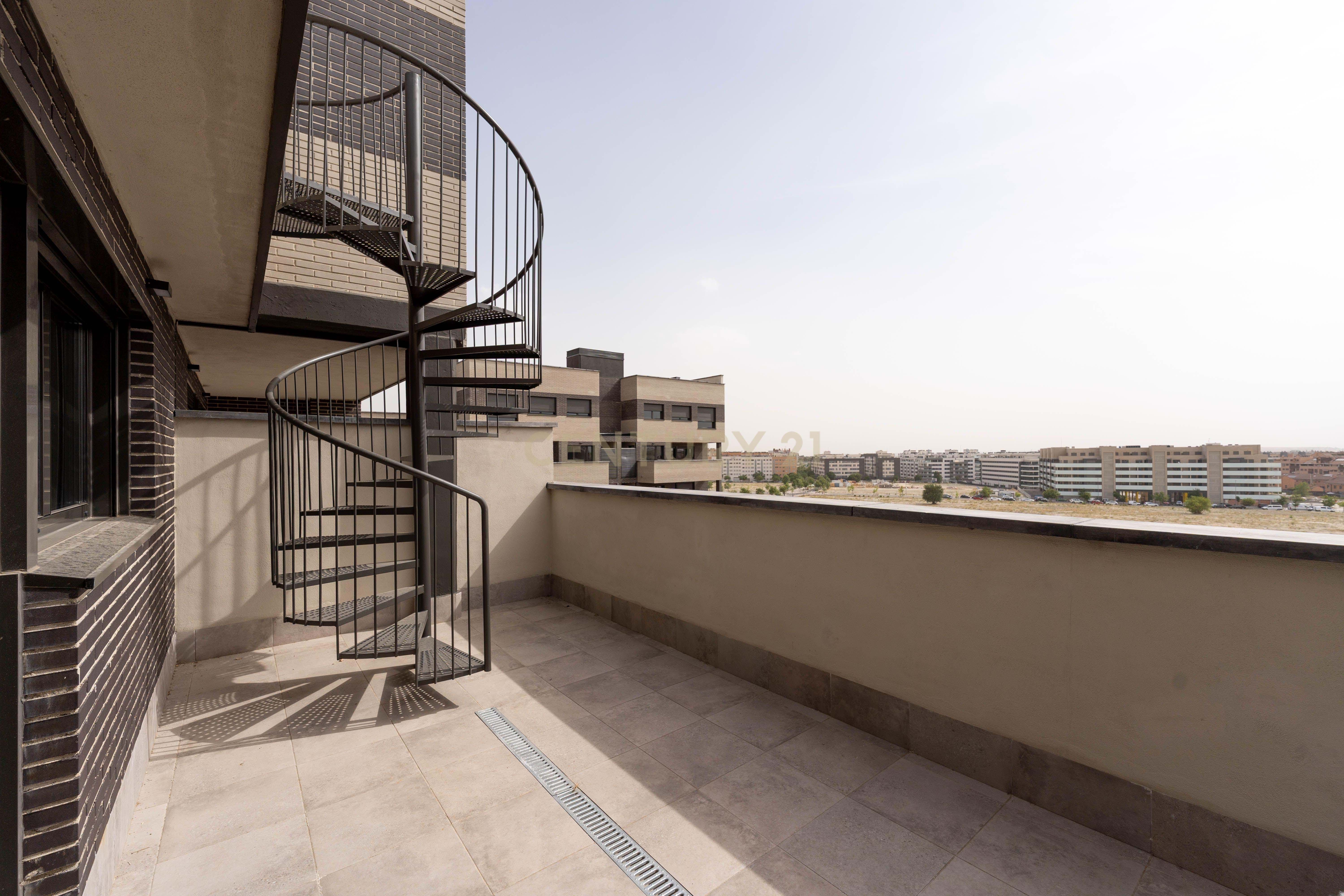 Terrace of Flat for sale in Rivas-Vaciamadrid  with Air Conditioner, Terrace and Swimming Pool