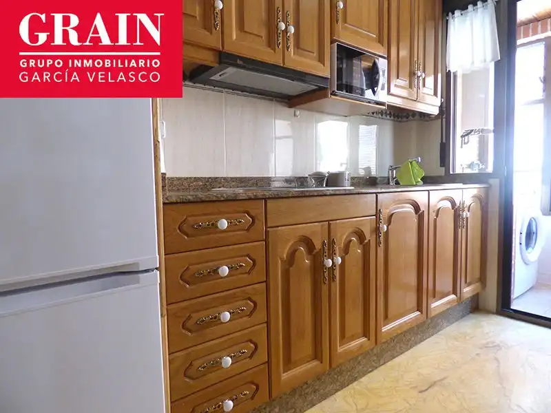 Cuina de Apartament de lloguer en Albacete amb Aire condicionat, Calefacció i Parquet