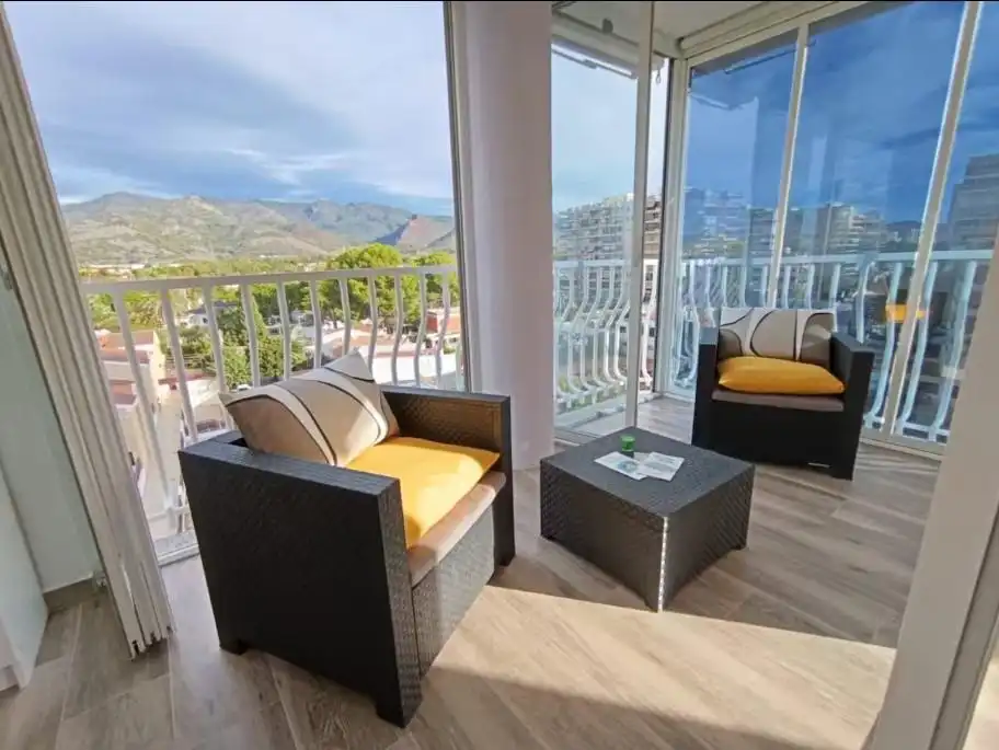 Terraza de Apartamento en venta en Benicasim / Benicàssim con Aire acondicionado, Calefacción y Jardín privado