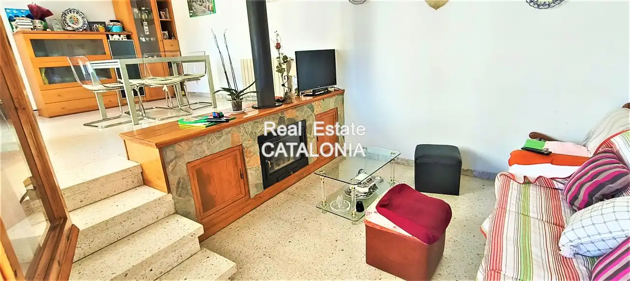 Sala de estar de Casa o chalet en venta en Lloret de Mar con Calefacción, Jardín privado y Terraza