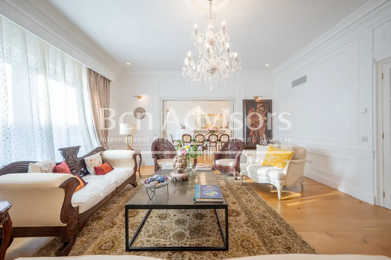 Living room of Attic for sale in Barcelona  with Air Conditioner, Heating and Terrace