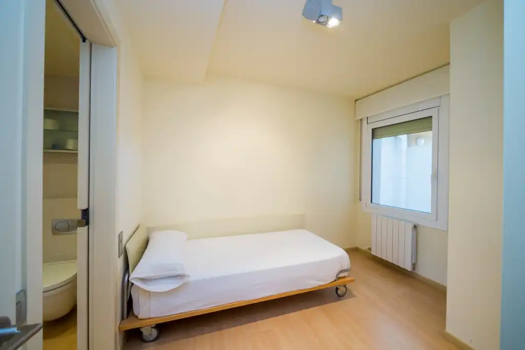 Schlafzimmer von Maisonette zum Verkauf in Calonge i Sant Antoni mit Klimaanlage, Heizung und Privatgarten