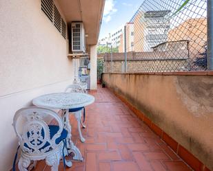 Terrace of Flat for sale in Badalona  with Air Conditioner, Heating and Parquet flooring