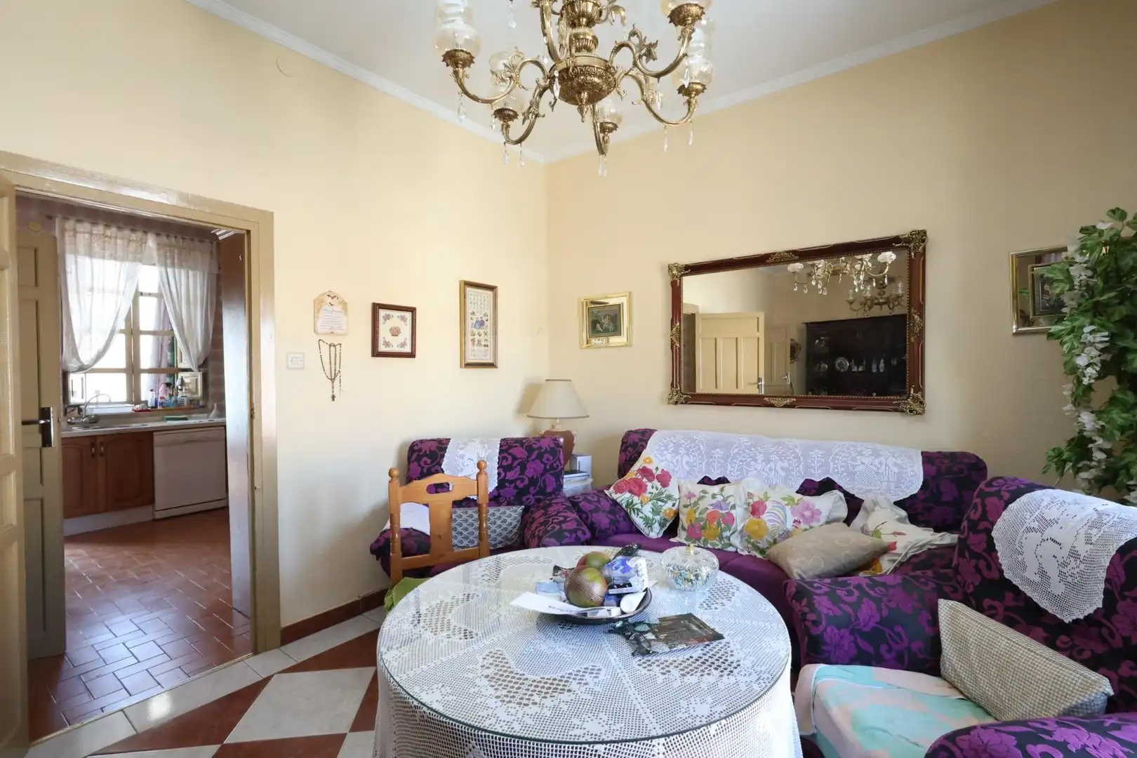 Sala de estar de Casa o chalet en venta en Chauchina con Balcón