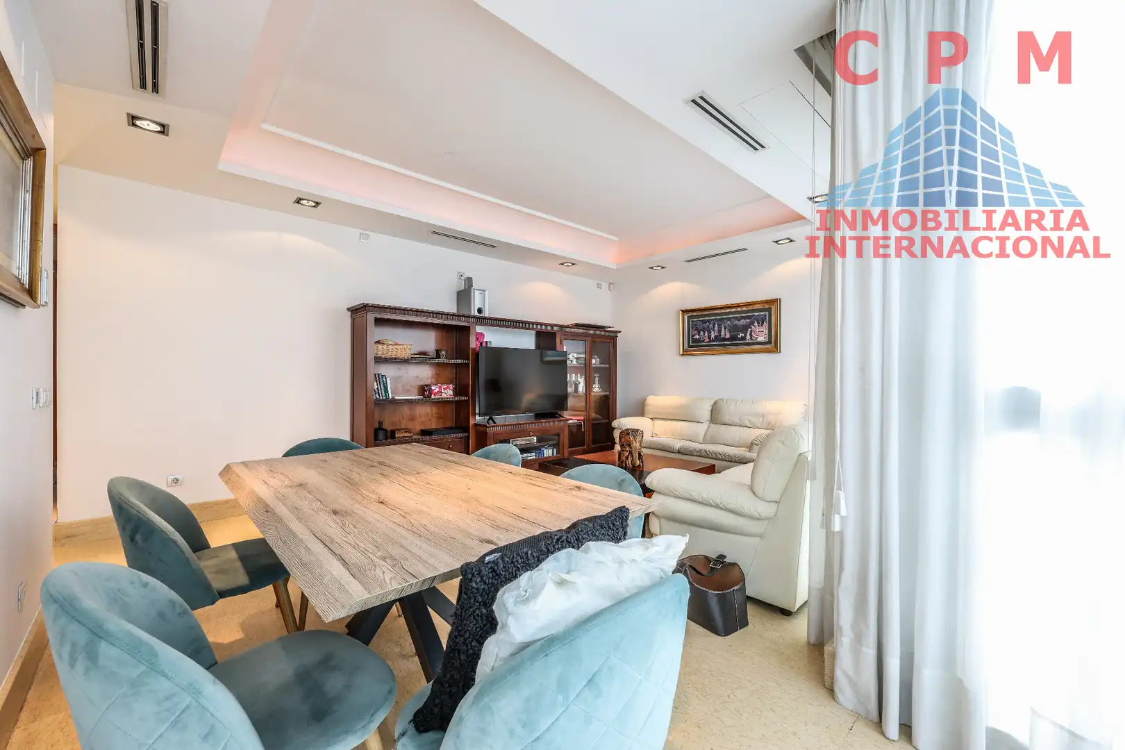 Sala d'estar de Pis de lloguer en Madrid amb Aire condicionat, Calefacció i Parquet