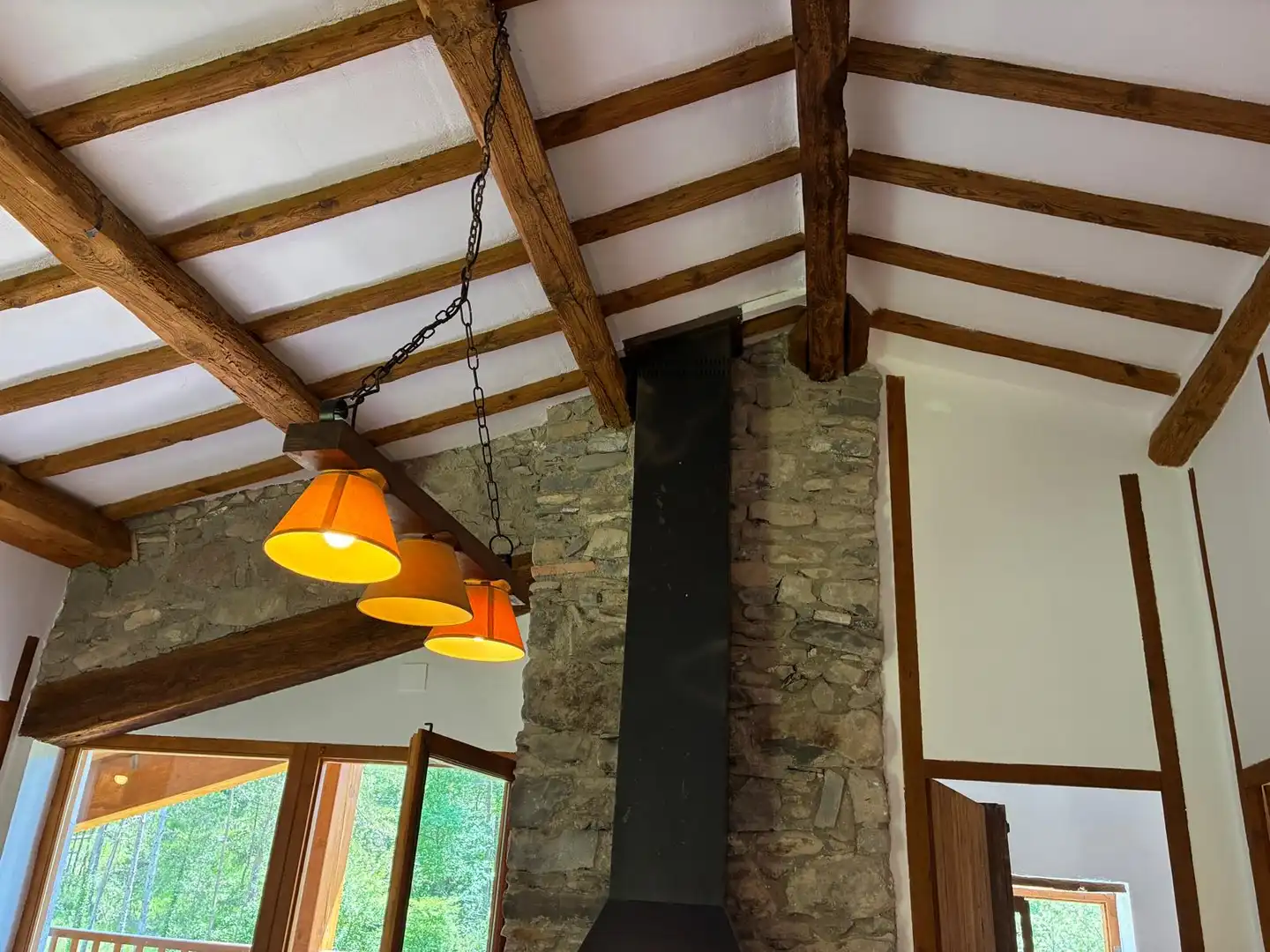 Menjador de Finca rústica en venda en Borredà amb Jardí privat, Terrassa i Traster