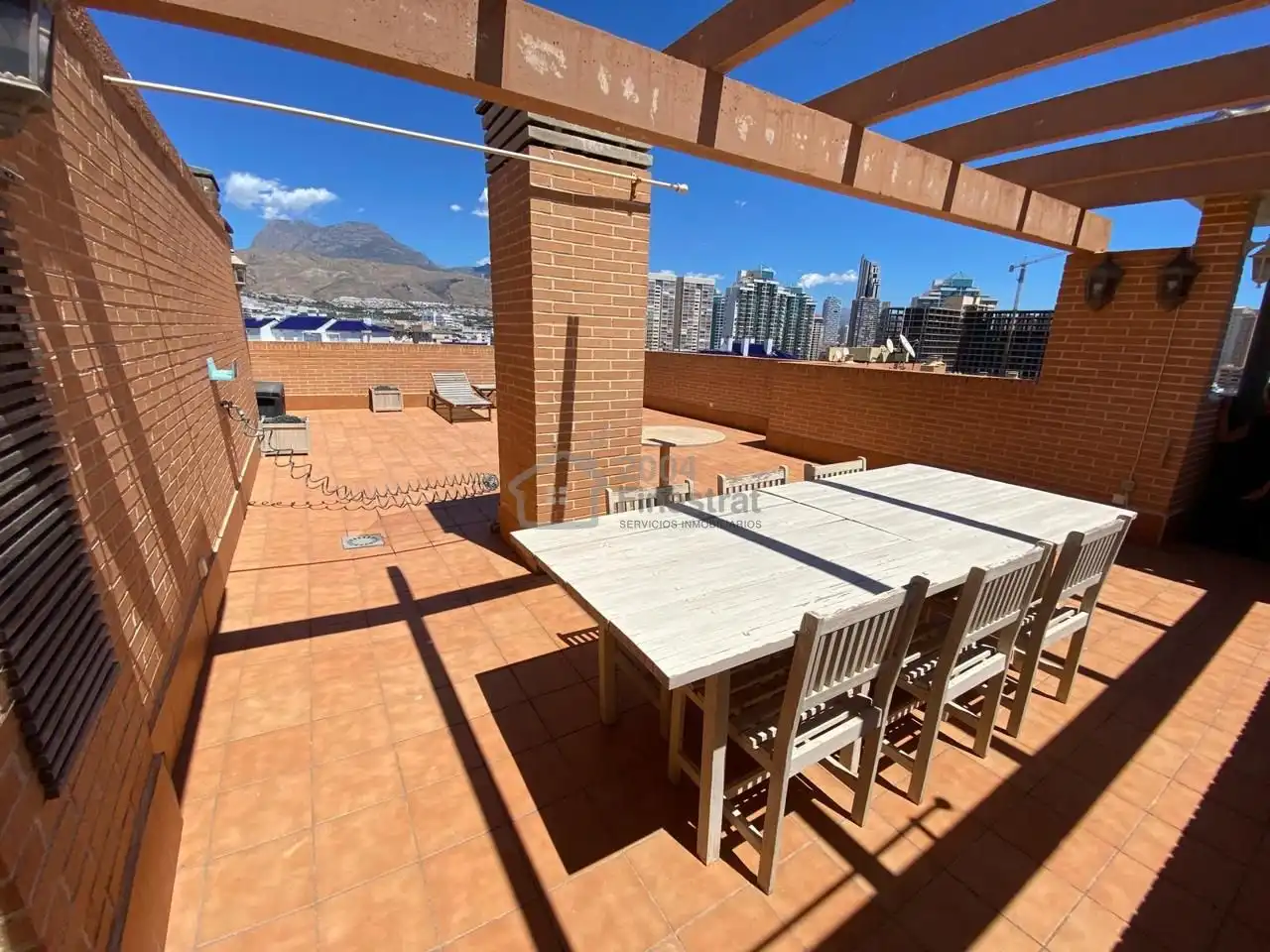 Terraza de Ático en venta en Villajoyosa / La Vila Joiosa con Aire acondicionado, Terraza y Piscina comunitaria