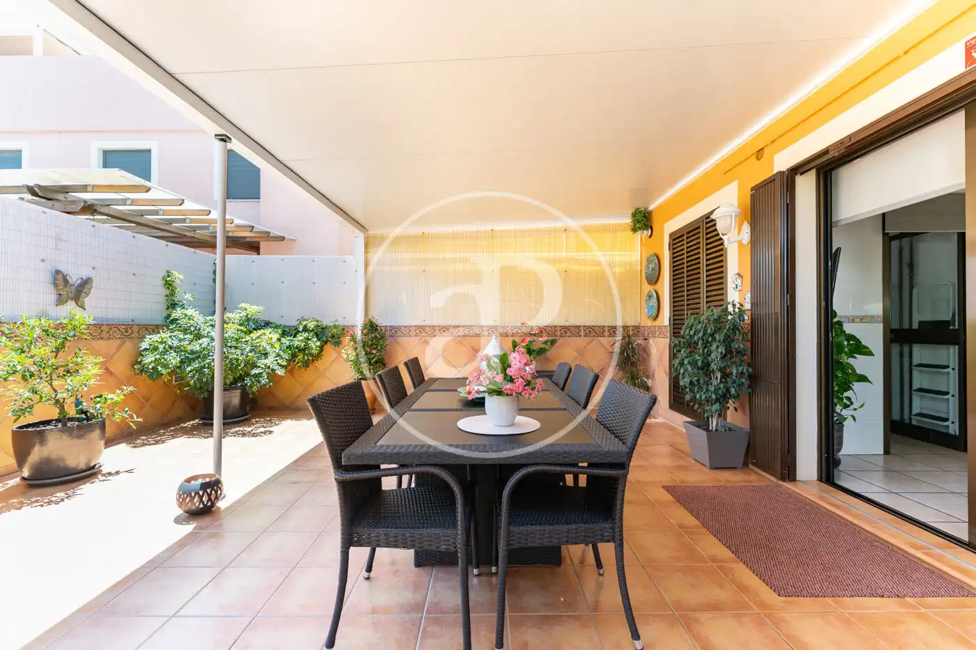 Terraza de Casa adosada en venta en  Palma de Mallorca con Aire acondicionado, Calefacción y Jardín privado