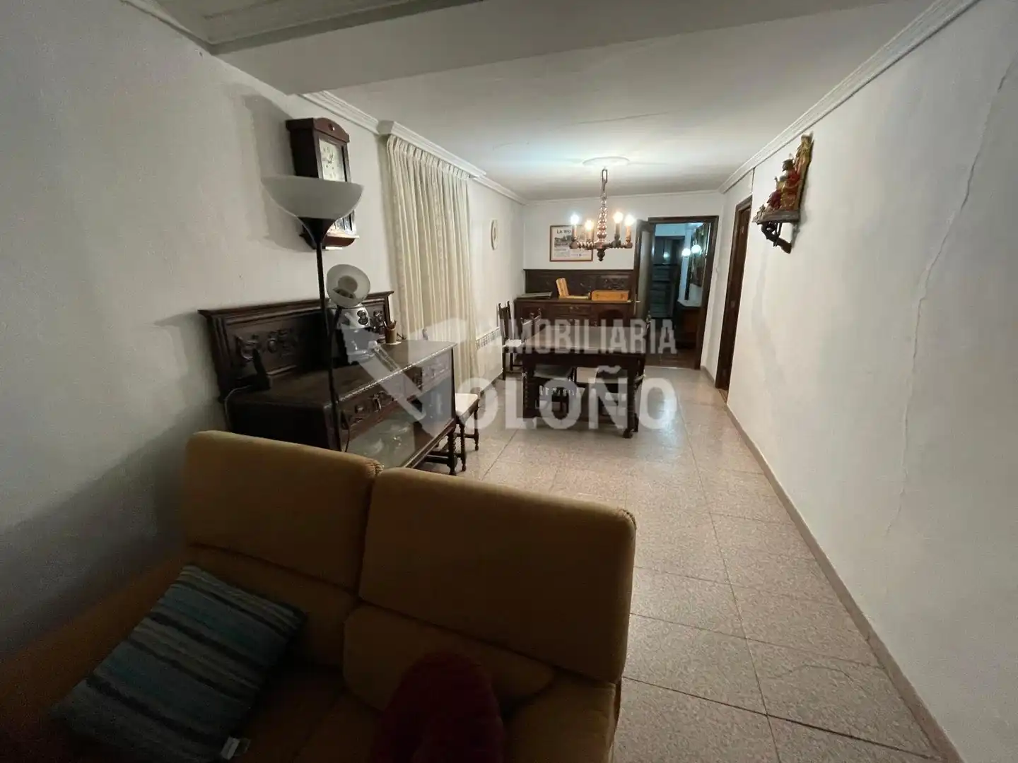 Sala de estar de Casa o chalet en venta en Leiva con Calefacción, Jardín privado y Parquet